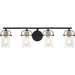 Myhouse Lighting Quoizel - EMR8604MBK - Four Light Bath - Emerson - Matte Black