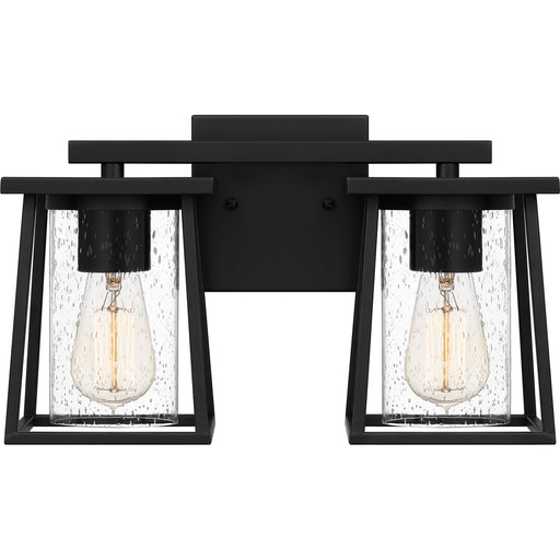 Myhouse Lighting Quoizel - LDG8615MBK - Two Light Bath - Lodge - Matte Black