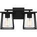 Myhouse Lighting Quoizel - LDG8615MBK - Two Light Bath - Lodge - Matte Black