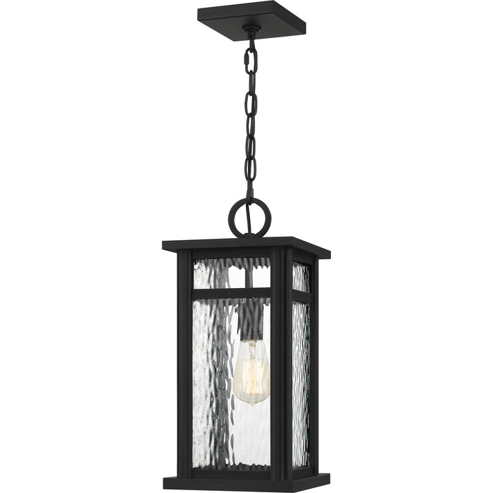 Myhouse Lighting Quoizel - MOI1908EK - One Light Outdoor Hanging Lantern - Moira - Earth Black