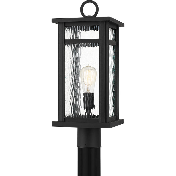 Myhouse Lighting Quoizel - MOI9008EK - One Light Outdoor Post Mount - Moira - Earth Black