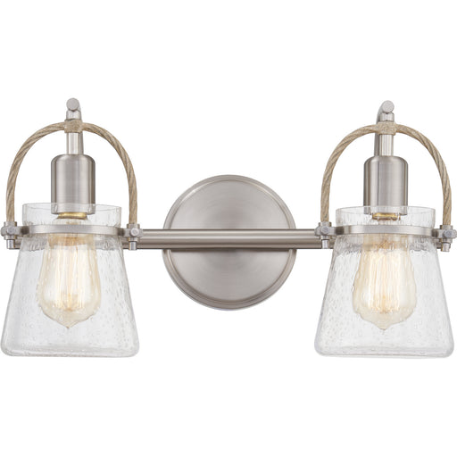 Myhouse Lighting Quoizel - STF8616BN - Two Light Bath - Stafford - Brushed Nickel