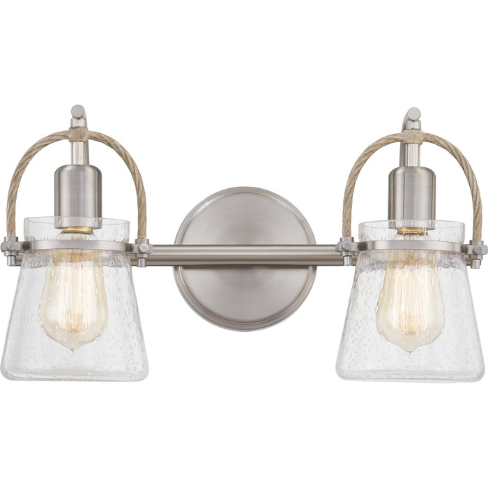 Myhouse Lighting Quoizel - STF8616BN - Two Light Bath - Stafford - Brushed Nickel