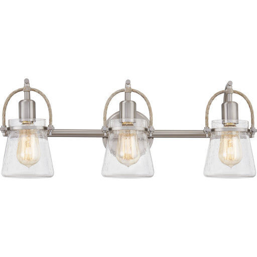 Myhouse Lighting Quoizel - STF8624BN - Three Light Bath - Stafford - Brushed Nickel