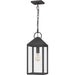 Myhouse Lighting Quoizel - TPE1908MB - One Light Outdoor Hanging Lantern - Thorpe - Mottled Black