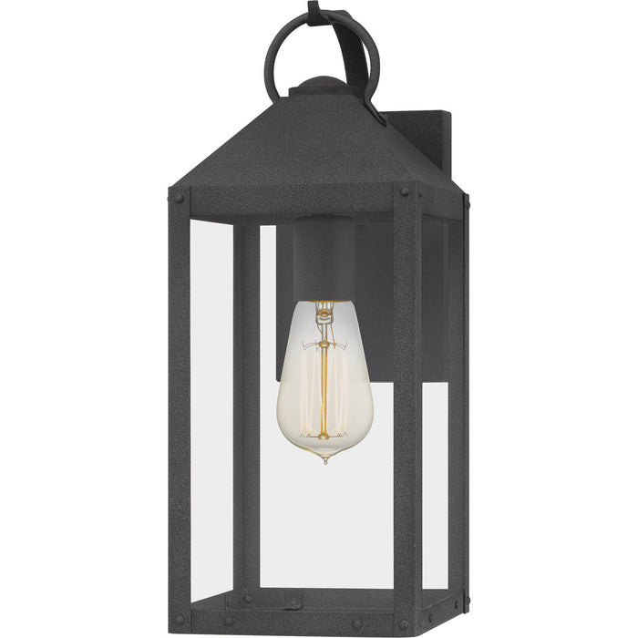 Myhouse Lighting Quoizel - TPE8406MB - One Light Outdoor Wall Mount - Thorpe - Mottled Black