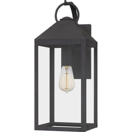 Myhouse Lighting Quoizel - TPE8408MB - One Light Outdoor Wall Mount - Thorpe - Mottled Black