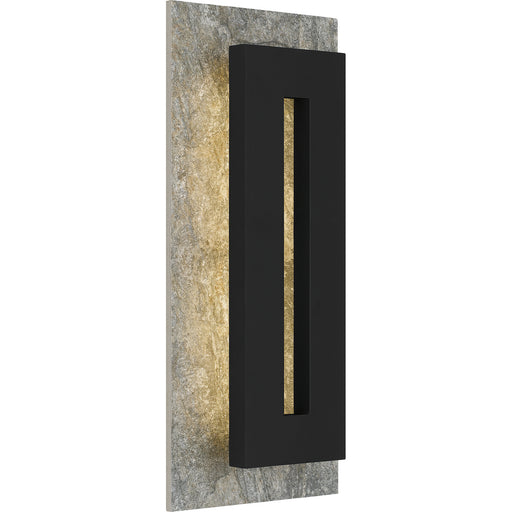 Myhouse Lighting Quoizel - TTE8308EK - LED Outdoor Wall Mount - Tate - Earth Black