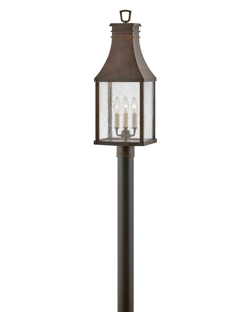 Myhouse Lighting Hinkley - 17461BLC - LED Post Top or Pier Mount - Beacon Hill - Blackened Copper