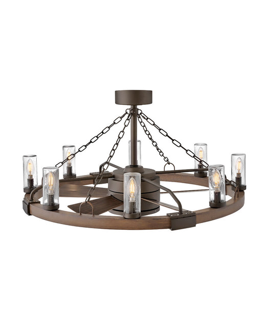 Myhouse Lighting Hinkley - 902928FMM-LWD - 36" with 28" LED Fandelier - Sawyer - Metallic Matte Bronze