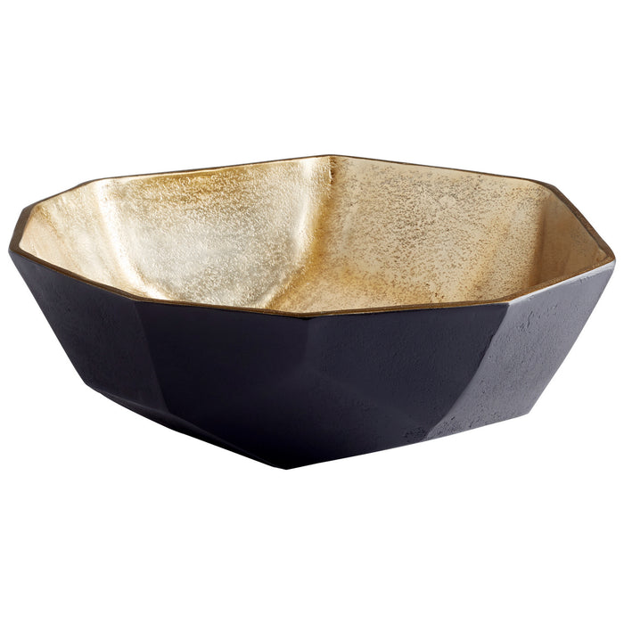 Myhouse Lighting Cyan - 10622 - Bowl - Matt Black And Gold