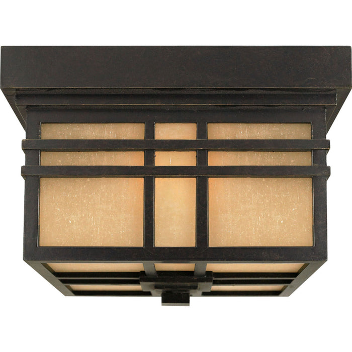 Myhouse Lighting Quoizel - HC1612IB - Two Light Outdoor Flush Mount - Hillcrest - Imperial Bronze