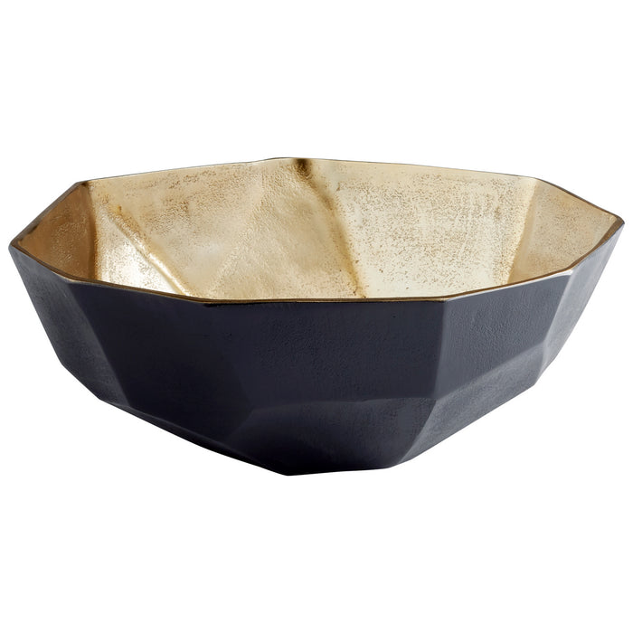 Myhouse Lighting Cyan - 10623 - Bowl - Matt Black And Gold