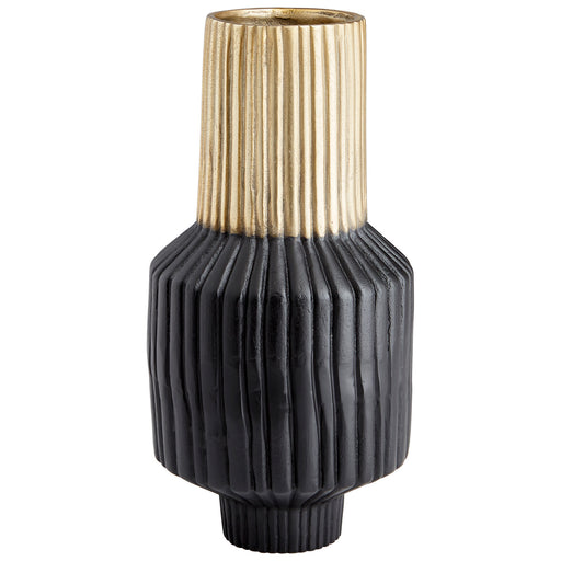 Myhouse Lighting Cyan - 10625 - Vase - Matt Black And Gold