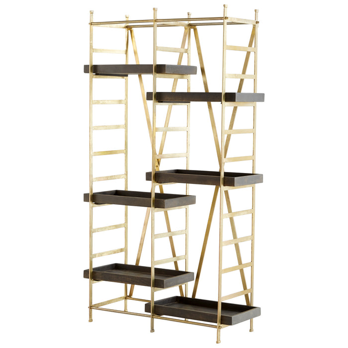 Myhouse Lighting Cyan - 10762 - Etagere - Gold And Grey