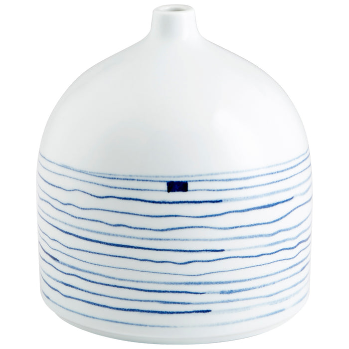 Myhouse Lighting Cyan - 10802 - Vase - Blue And White