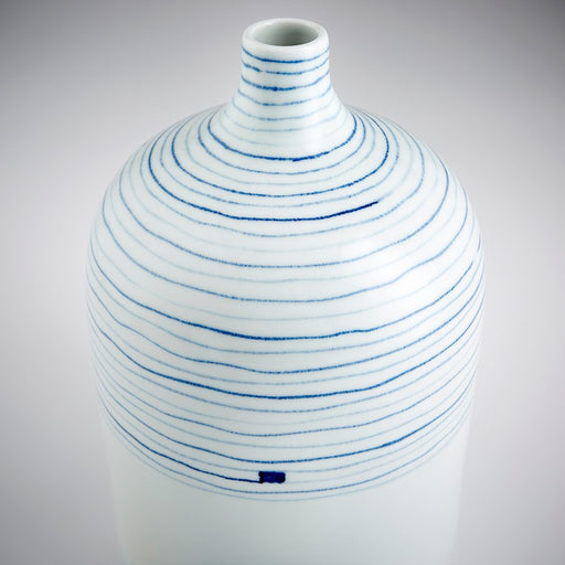 Myhouse Lighting Cyan - 10803 - Vase - Blue And White