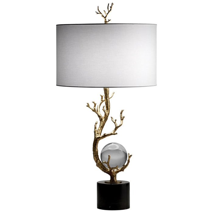 Myhouse Lighting Cyan - 10982 - One Light Table Lamp - Gold Leaf