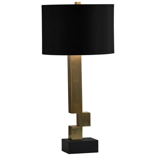 Myhouse Lighting Cyan - 10985 - One Light Table Lamp - Black And Gold