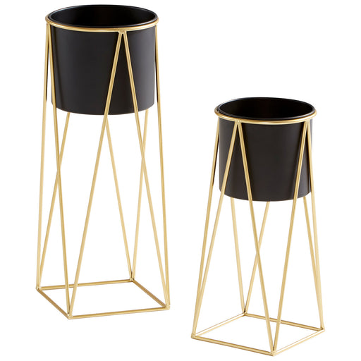 Myhouse Lighting Cyan - 11040 - Stand - Gold And Black