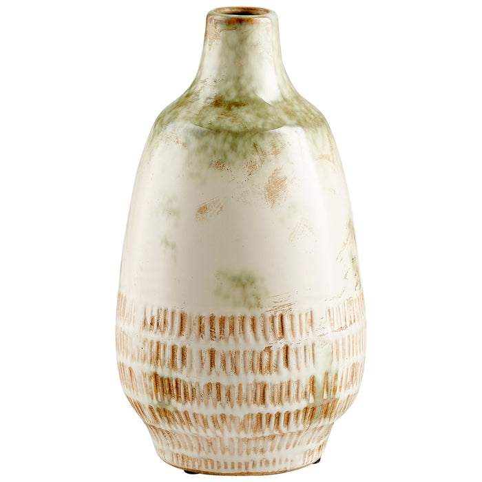 Myhouse Lighting Cyan - 11050 - Vase - Olive Pearl Glaze