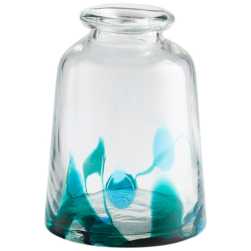 Myhouse Lighting Cyan - 11070 - Vase - Blue/Clear
