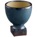 Myhouse Lighting Cyan - 11047 - Planter - Blue Glaze