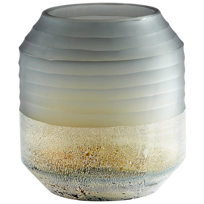 Myhouse Lighting Cyan - 11102 - Vase - Grey And Guilded Silver