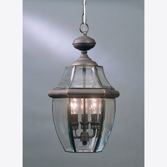 Myhouse Lighting Quoizel - NY1179Z - Three Light Outdoor Hanging Lantern - Newbury - Medici Bronze