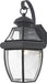 Myhouse Lighting Quoizel - NY8316K - One Light Outdoor Wall Lantern - Newbury - Mystic Black