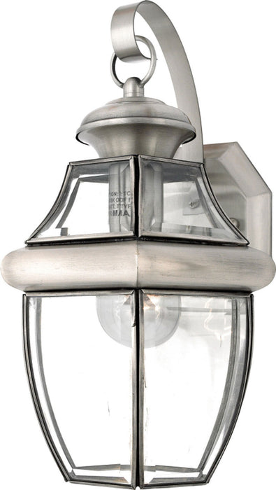 Myhouse Lighting Quoizel - NY8316P - One Light Outdoor Wall Lantern - Newbury - Pewter