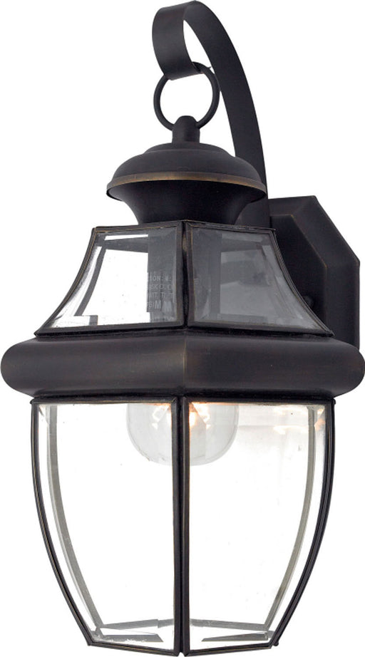 Myhouse Lighting Quoizel - NY8316Z - One Light Outdoor Wall Lantern - Newbury - Medici Bronze