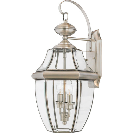 Myhouse Lighting Quoizel - NY8317P - Two Light Outdoor Wall Lantern - Newbury - Pewter