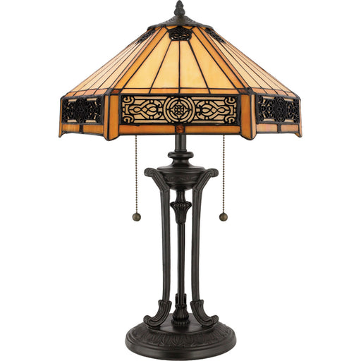 Myhouse Lighting Quoizel - TF6669VB - Two Light Table Lamp - Indus - Vintage Bronze