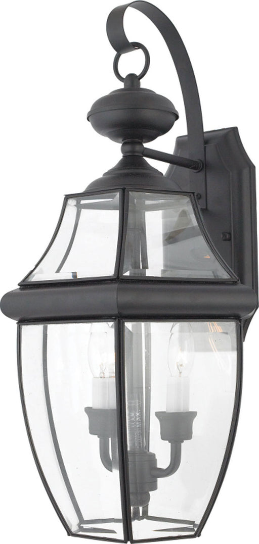 Myhouse Lighting Quoizel - NY8317K - Two Light Outdoor Wall Lantern - Newbury - Mystic Black