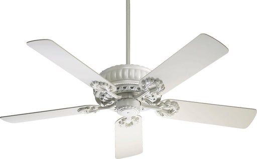 Myhouse Lighting Quorum - 35525-8 - 52"Ceiling Fan - Empress - Studio White