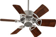 Myhouse Lighting Quorum - 43306-65 - 30"Ceiling Fan - Estate - Satin Nickel