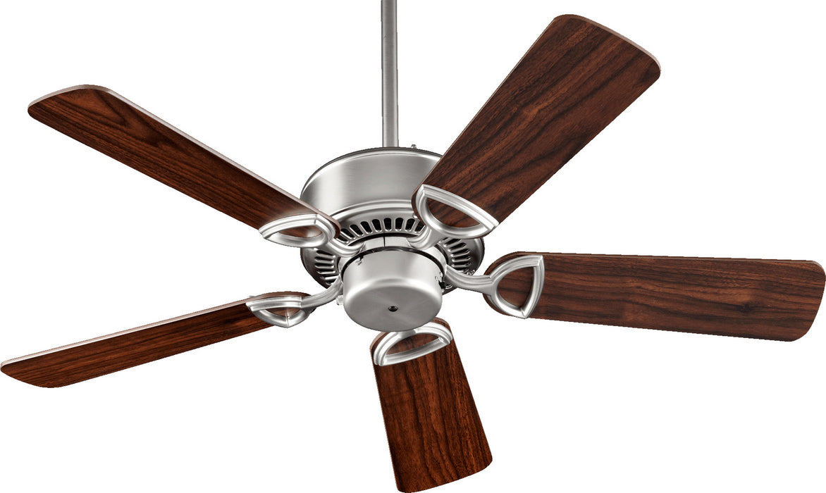 Myhouse Lighting Quorum - 43425-65 - 42"Ceiling Fan - Estate - Satin Nickel