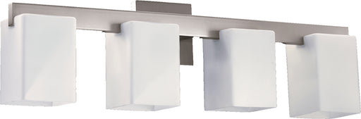 Myhouse Lighting Quorum - 5076-4-65 - Four Light Vanity - Modus - Satin Nickel