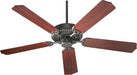 Myhouse Lighting Quorum - 77525-44 - 52``Ceiling Fan - Capri I - Toasted Sienna