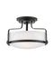 Myhouse Lighting Hinkley - 3641BK - LED Semi-Flush Mount - Harper - Black