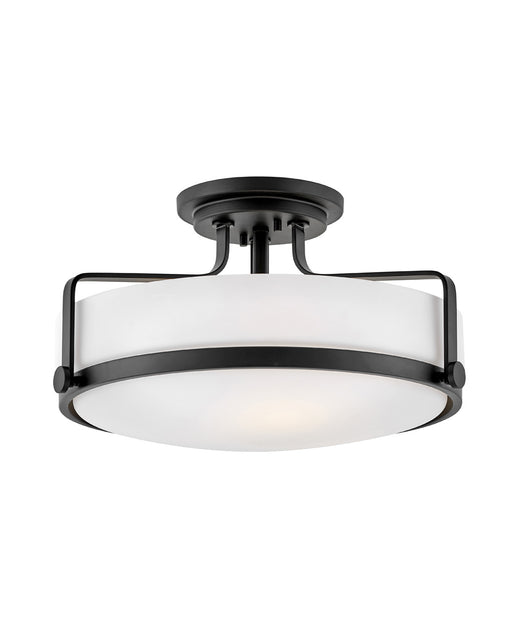 Myhouse Lighting Hinkley - 3643BK - LED Semi-Flush Mount - Harper - Black