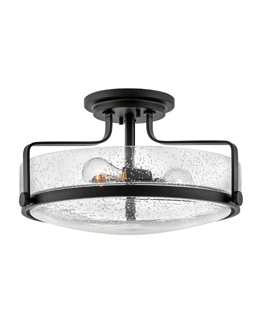 Myhouse Lighting Hinkley - 3643BK-CS - LED Semi-Flush Mount - Harper - Black