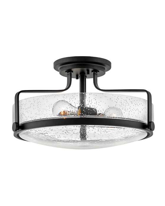 Myhouse Lighting Hinkley - 3643BK-CS - LED Semi-Flush Mount - Harper - Black