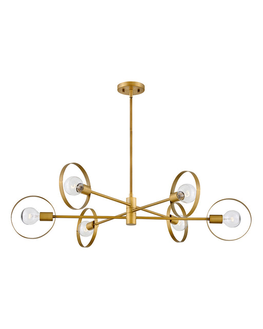 Myhouse Lighting Hinkley - 37296LCB - LED Foyer Pendant - Desi - Lacquered Brass