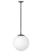 Myhouse Lighting Hinkley - 3744BK-WH - LED Pendant - Warby - Black