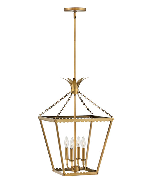 Myhouse Lighting Hinkley - 41925HB - LED Pendant - Palma - Heritage Brass