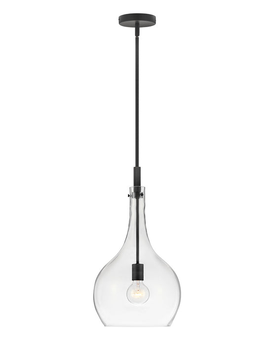 Myhouse Lighting Hinkley - 4457BK-CL - LED Pendant - Ziggy - Black