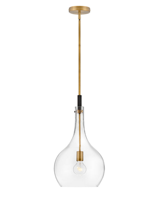 Myhouse Lighting Hinkley - 4457HB-CL - LED Pendant - Ziggy - Heritage Brass