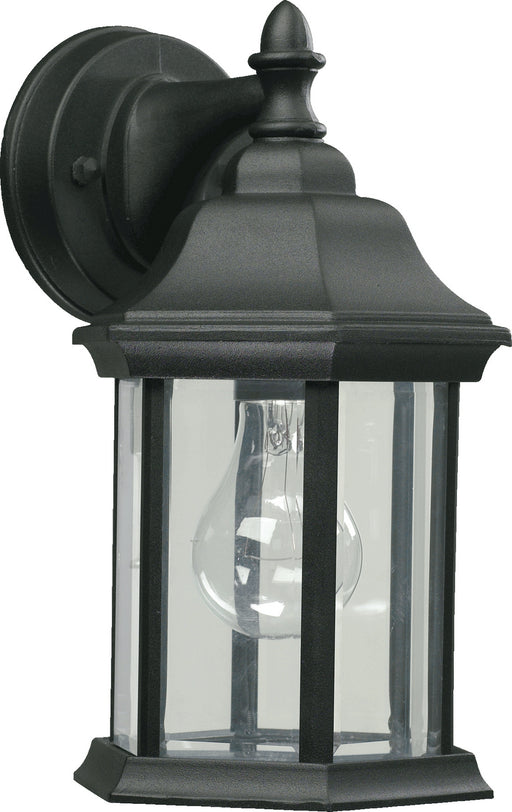 Myhouse Lighting Quorum - 787-15 - One Light Wall Mount - Aluminum Box Lanterns - Black